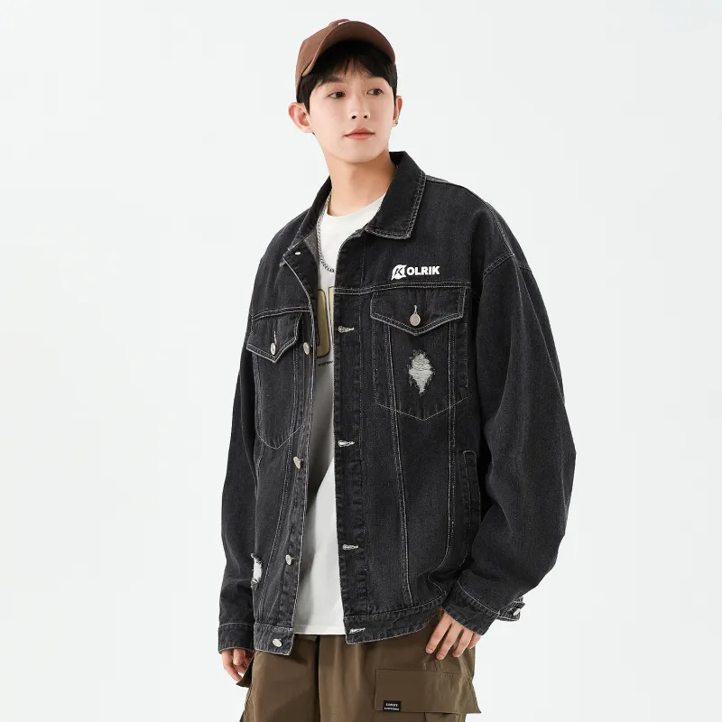 OLRIK Denim Jackets Unisex-2
