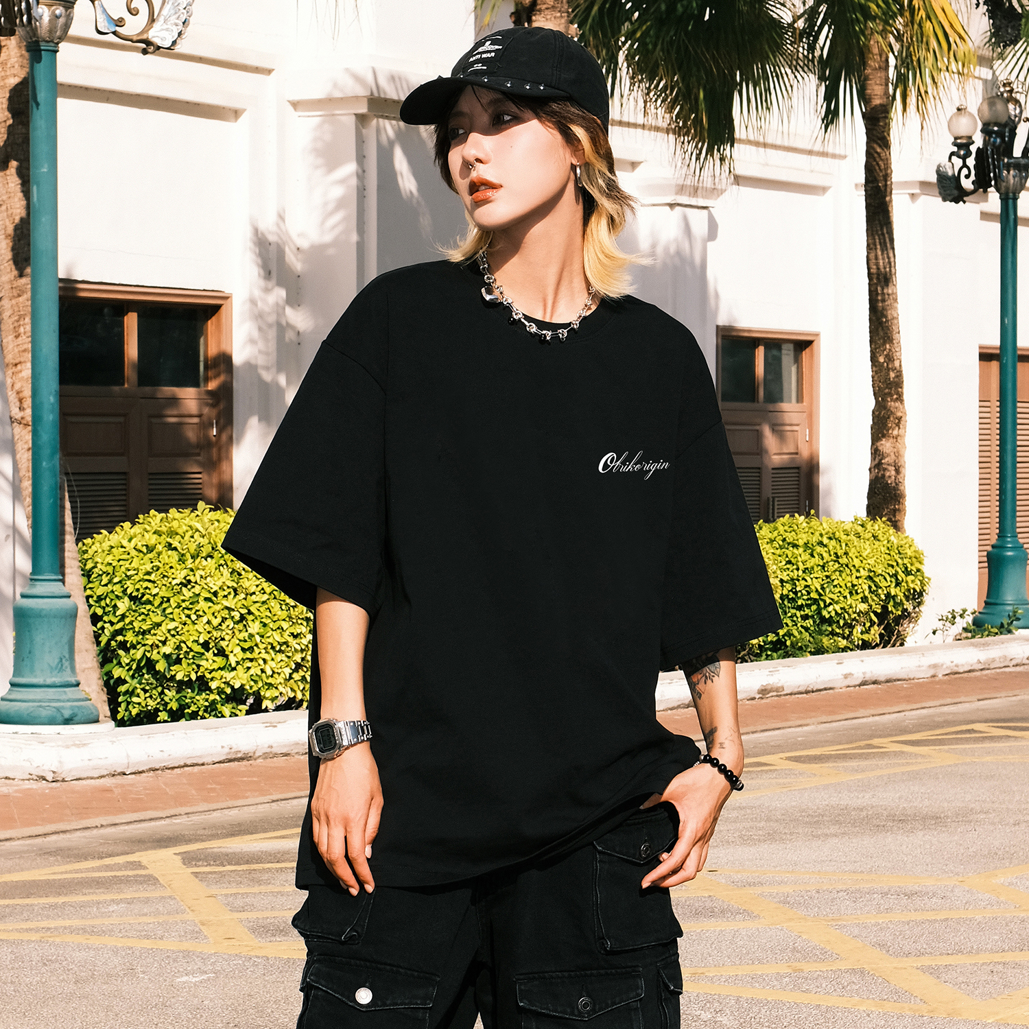 lettering polo T｜PELLICULE | ぺリキュール