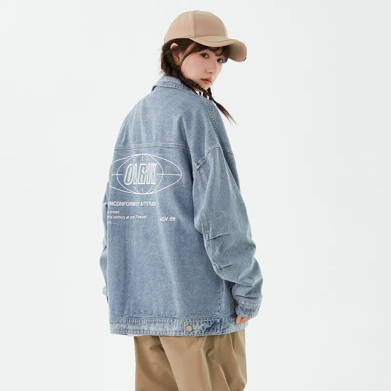 OLRIK Denim Jackets Unisex-8