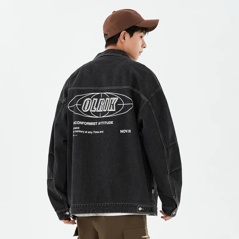 OLRIK Denim Jackets Unisex-3