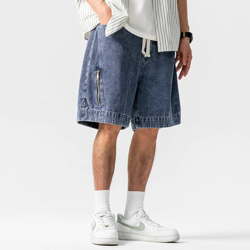 OLRIK Denim Shorts Unisex-14