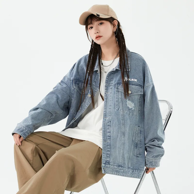OLRIK Denim Jackets Unisex-7