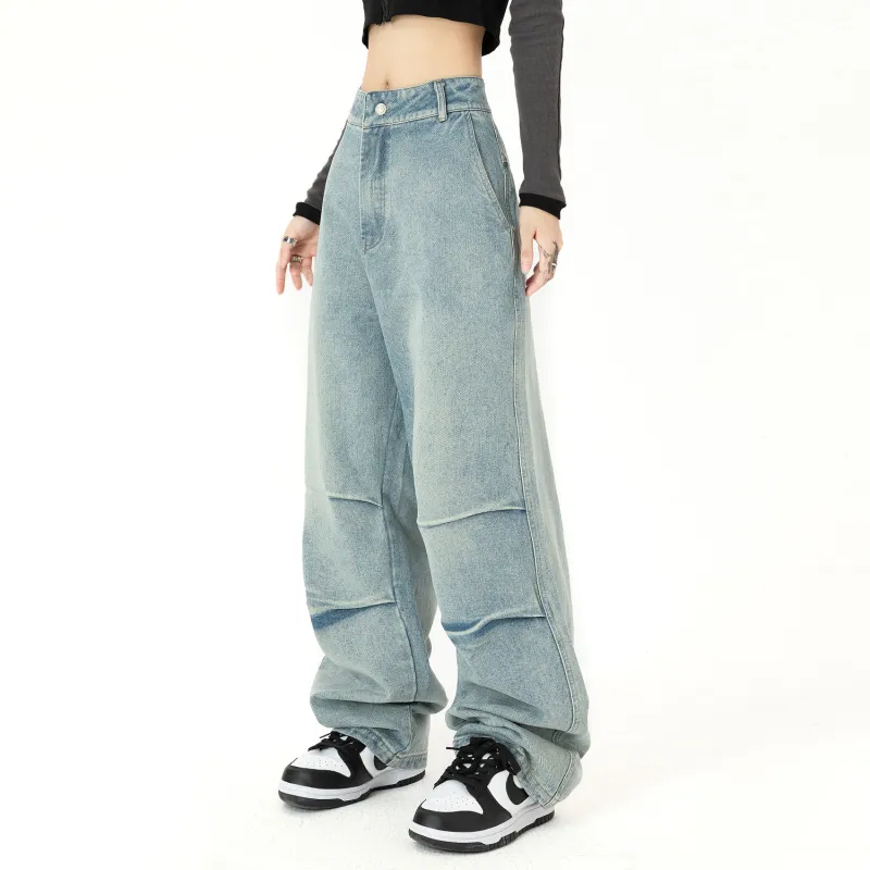 OLRIK Spring And Fall Season Jeans Unisex-9