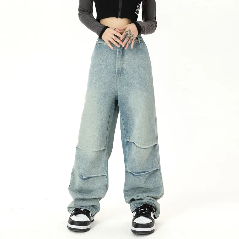 OLRIK Spring And Fall Season Jeans Unisex-10