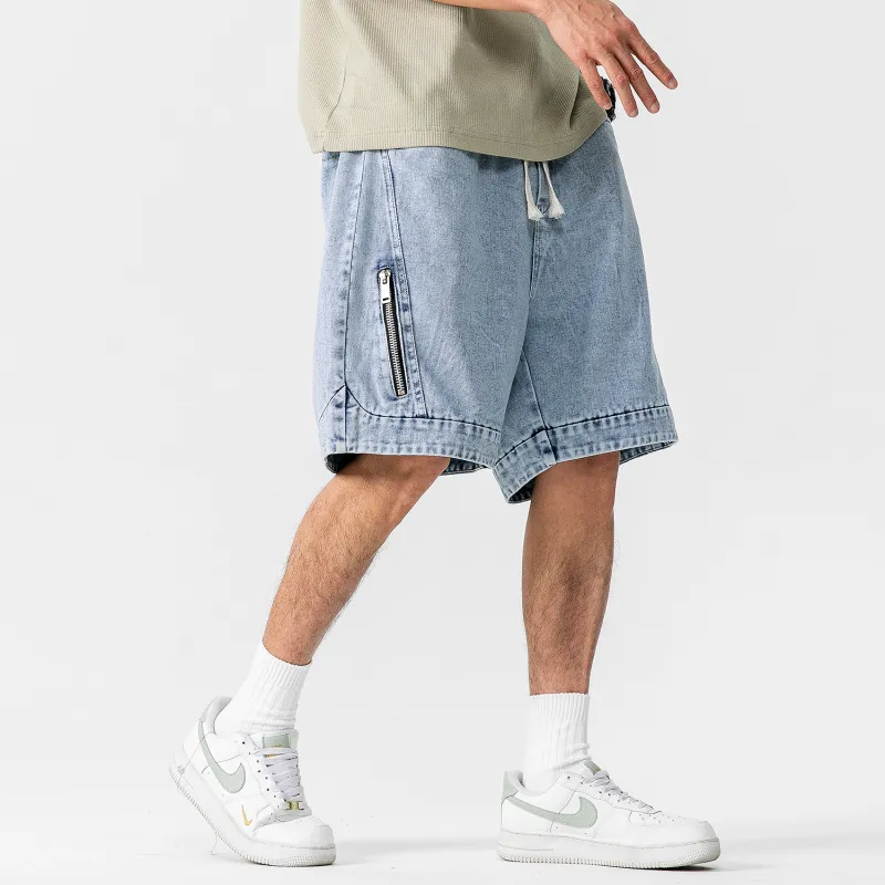 OLRIK Denim Shorts Unisex-3