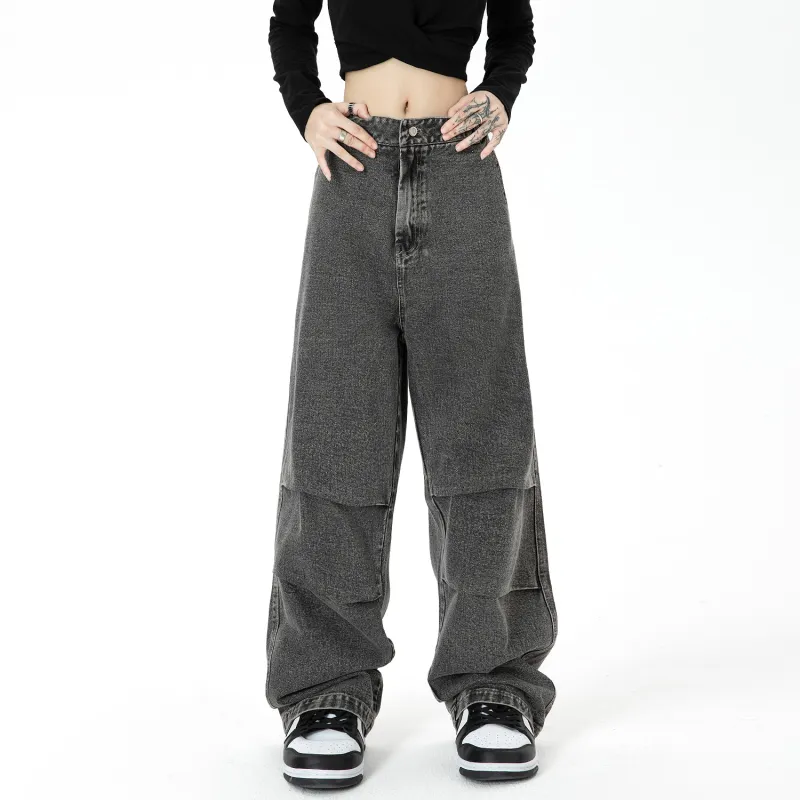 OLRIK Spring And Fall Season Jeans Unisex-4