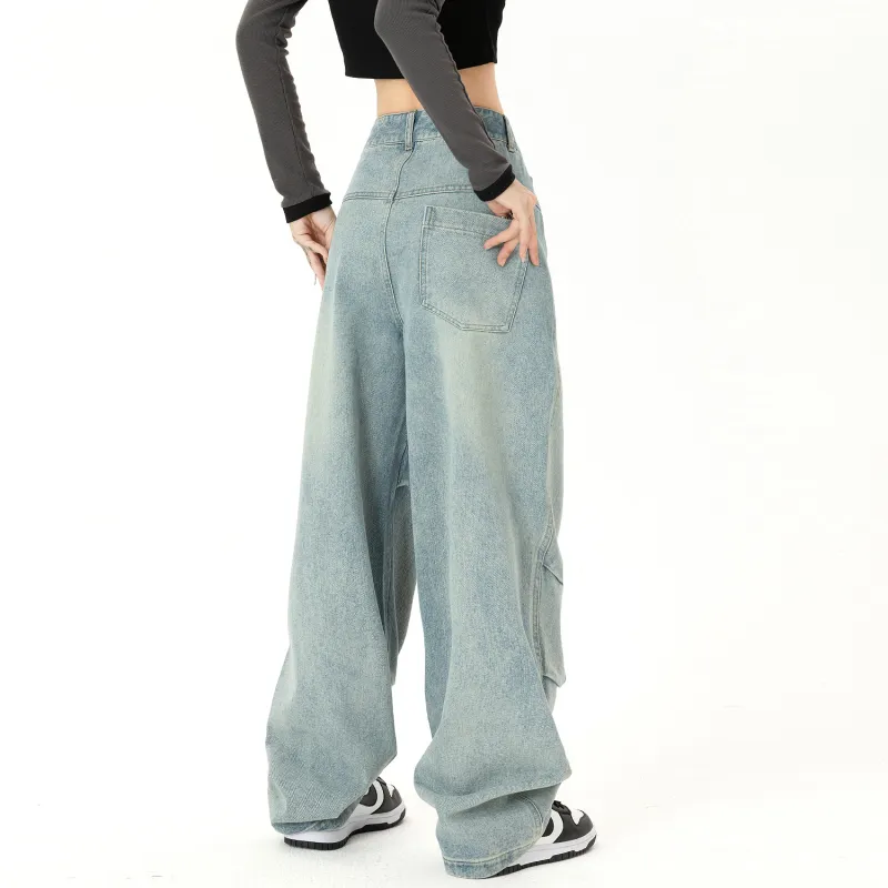 OLRIK Spring And Fall Season Jeans Unisex-11