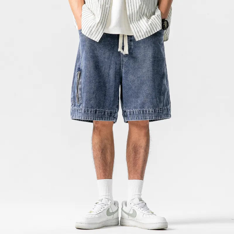 OLRIK Denim Shorts Unisex-13