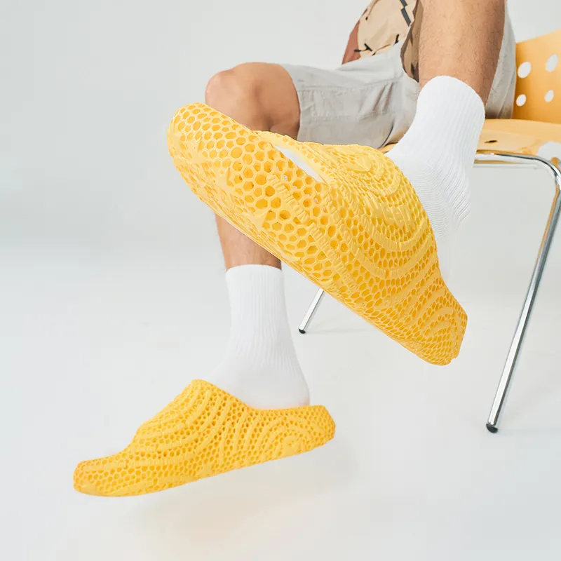 Jeep Cushioning Antibacterial Slip Resistant Quiet 3D Printed Slippers Unisex-26