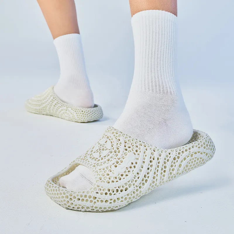 Jeep Cushioning Antibacterial Slip Resistant Quiet 3D Printed Slippers Unisex-12