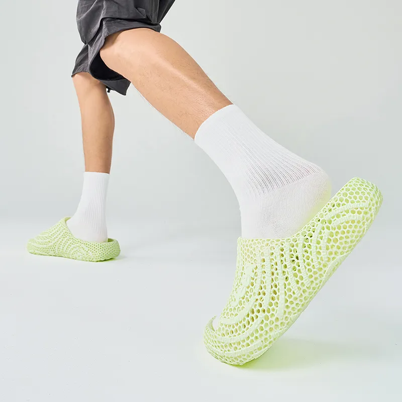 Jeep Cushioning Antibacterial Slip Resistant Quiet 3D Printed Slippers Unisex-19