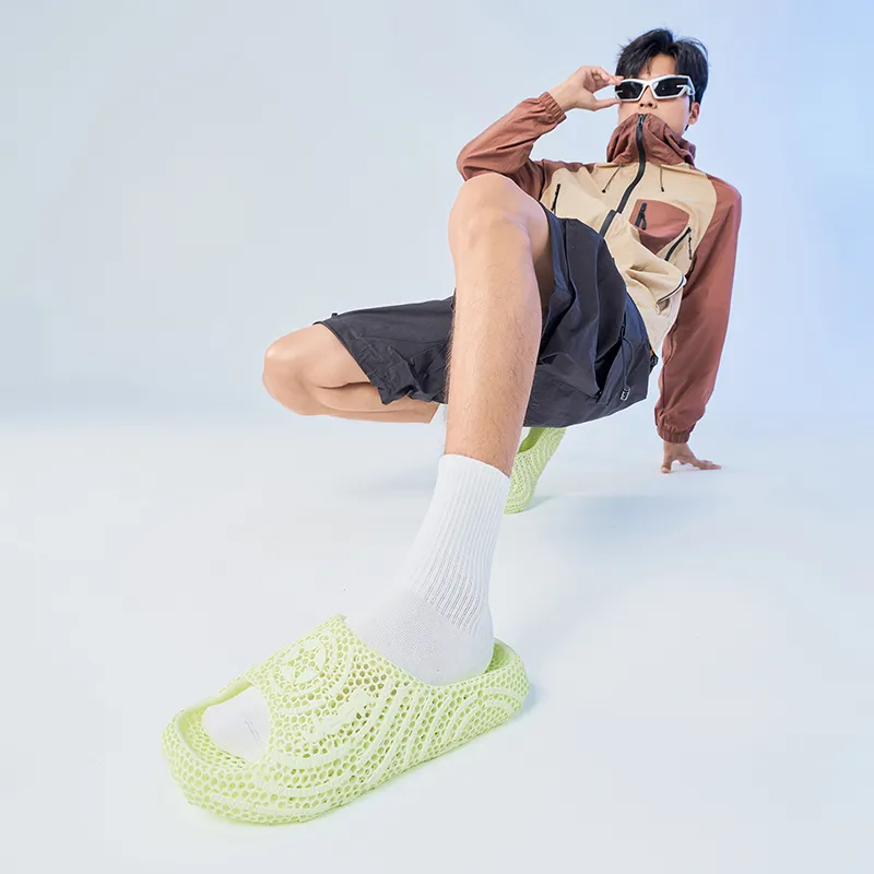 Jeep Cushioning Antibacterial Slip Resistant Quiet 3D Printed Slippers Unisex-20