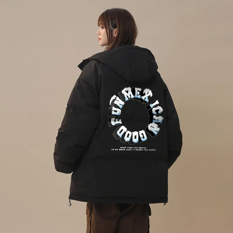 MEXICAN Puffer Jackets Unisex-2