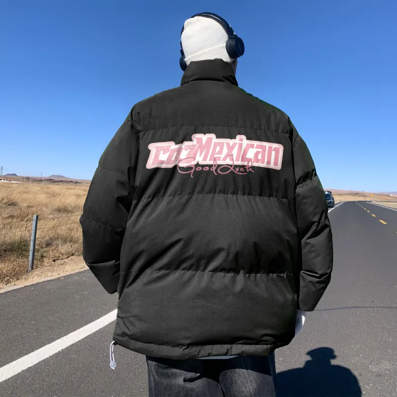 MEXICAN Puffer Jackets Unisex-10
