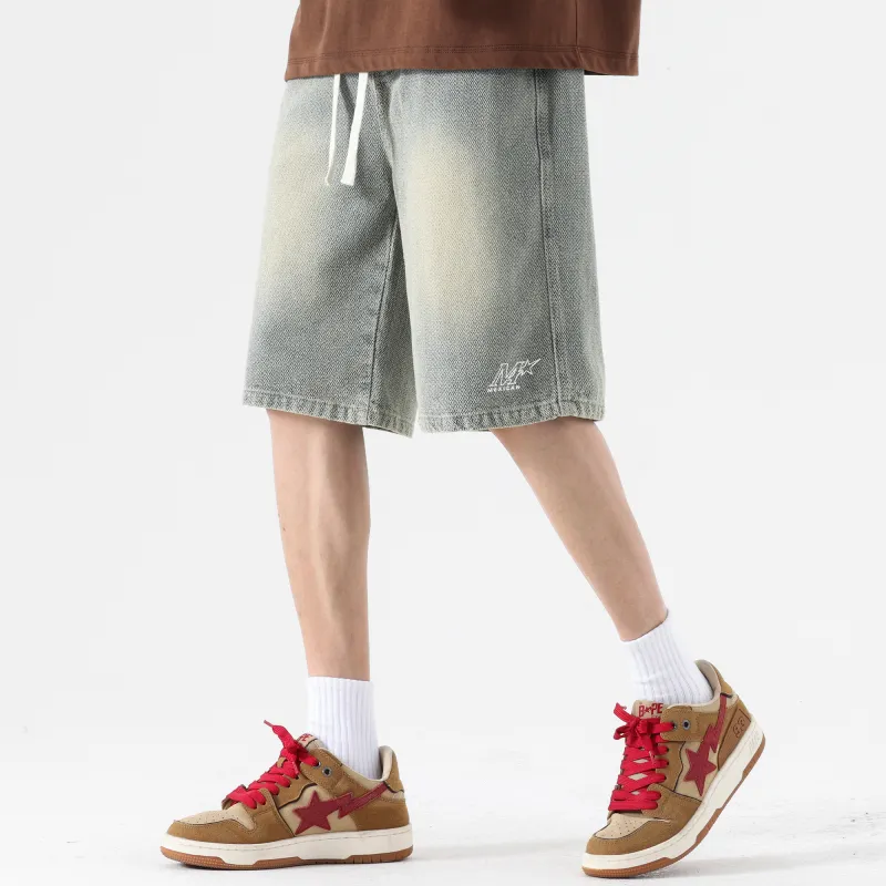 MEXICAN Denim Shorts Unisex-3