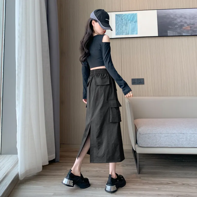 MEXICAN Casual Long Skirt Women's-3