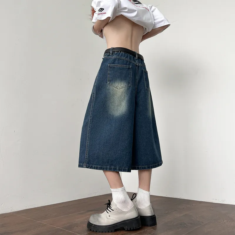 MEXICAN Denim Shorts Unisex-16