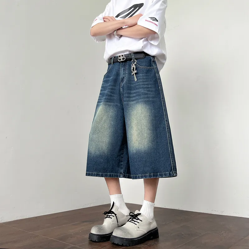 MEXICAN Denim Shorts Unisex-14
