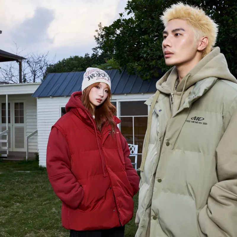 MEXICAN Puffer Jackets Unisex-18