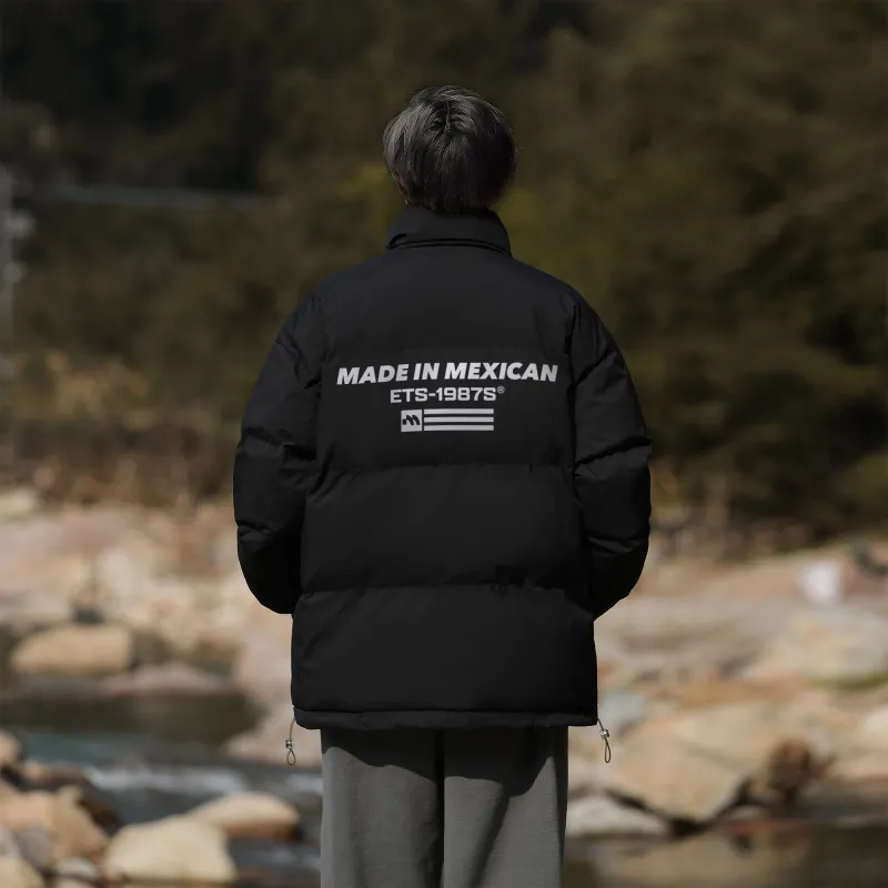 MEXICAN Puffer Jackets Unisex-3