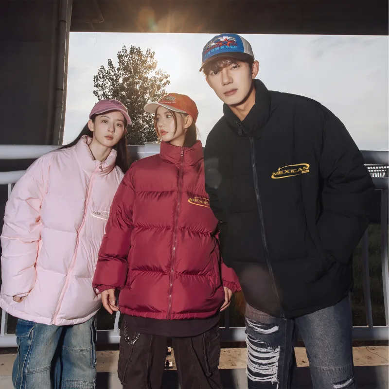 MEXICAN Puffer Jackets Unisex-2