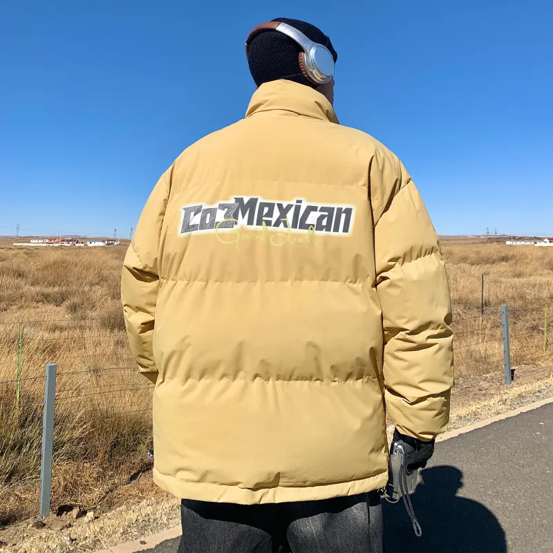 MEXICAN Puffer Jackets Unisex-3