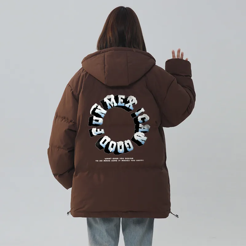 MEXICAN Puffer Jackets Unisex-10