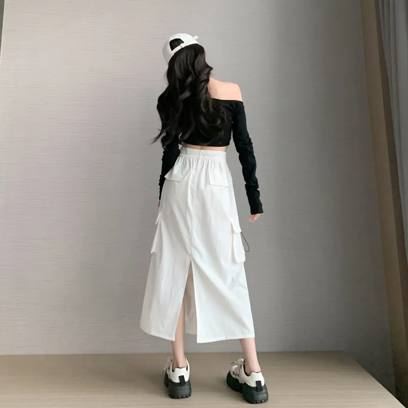 MEXICAN Casual Long Skirt Women's-9