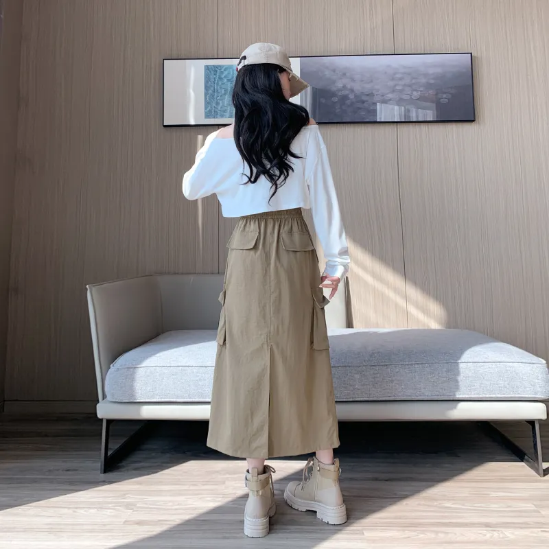 MEXICAN Casual Long Skirt Women's-18