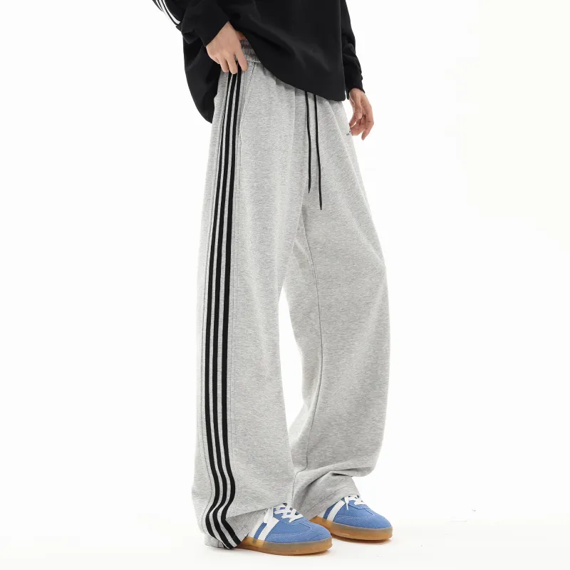 MEXICAN Casual Pants Unisex Coffee-8