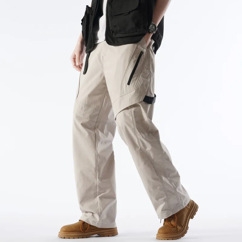 MEXICAN Cargo Pants Unisex Khaki-3
