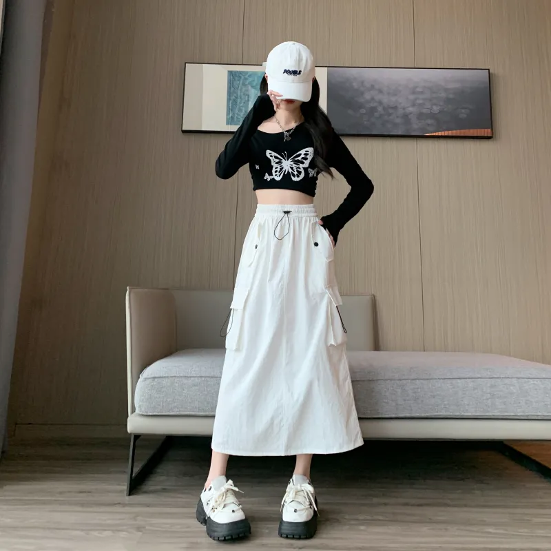 MEXICAN Casual Long Skirt Women's-7