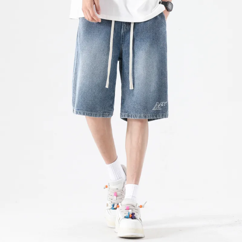 MEXICAN Denim Shorts Unisex-12