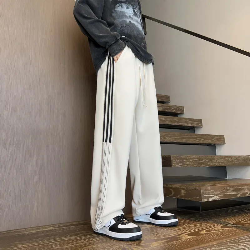 PAINT STAIN Casual Pants Unisex-3