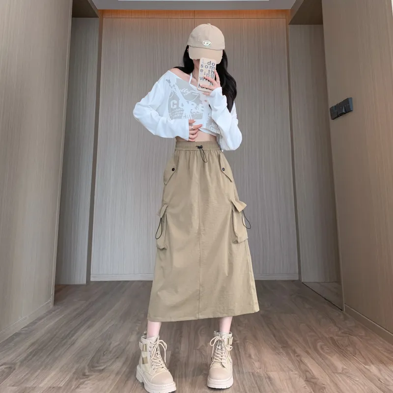 MEXICAN Casual Long Skirt Women's-16