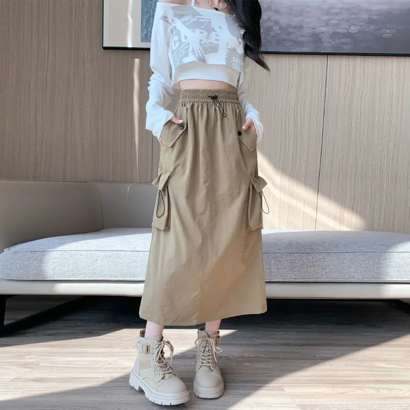 MEXICAN Casual Long Skirt Women's-17