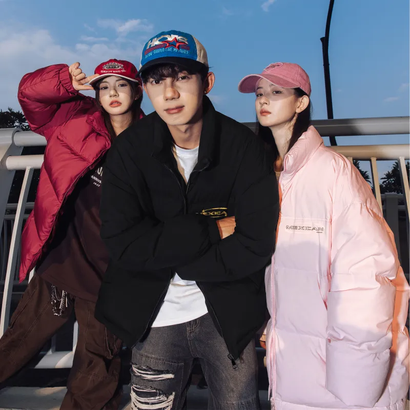 MEXICAN Puffer Jackets Unisex-21