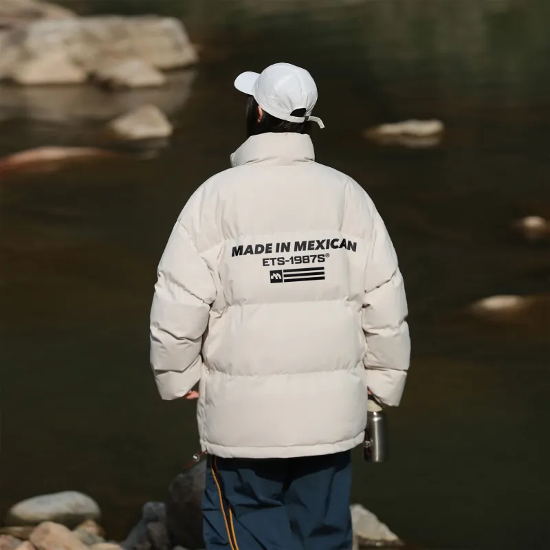 MEXICAN Puffer Jackets Unisex-8