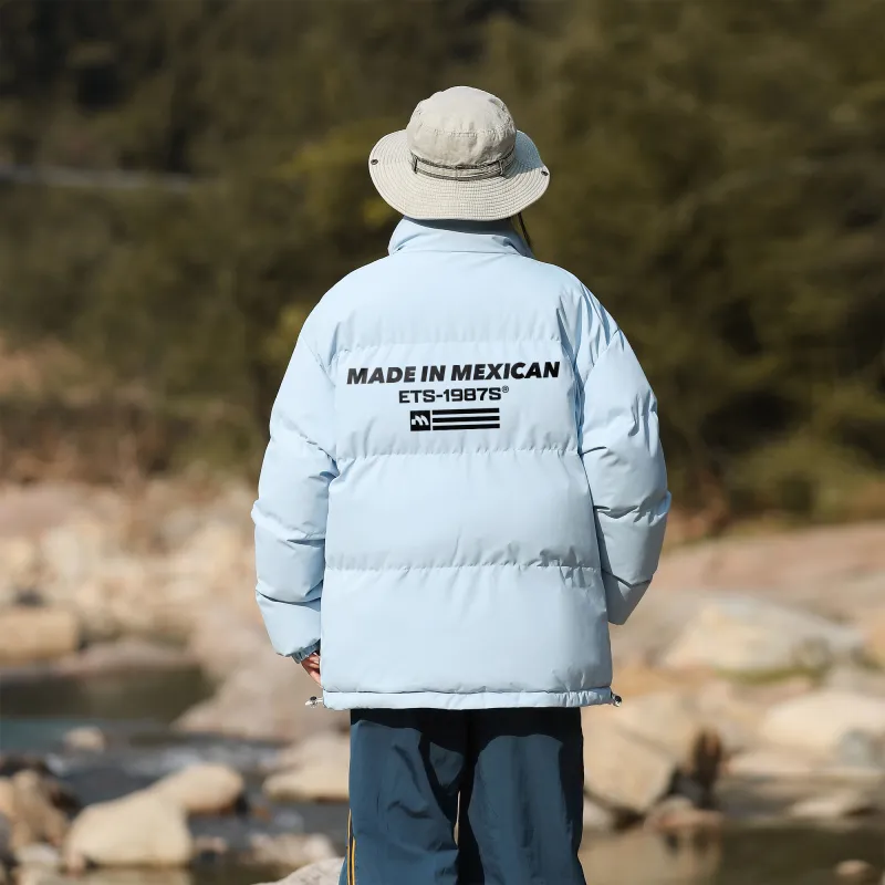 MEXICAN Puffer Jackets Unisex-15