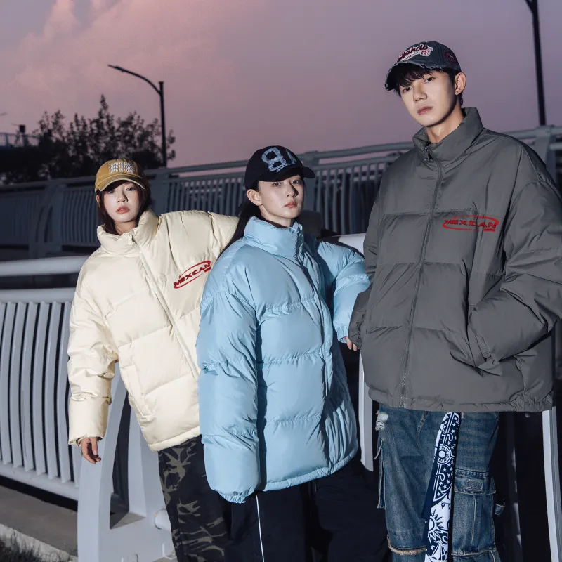 MEXICAN Puffer Jackets Unisex-35