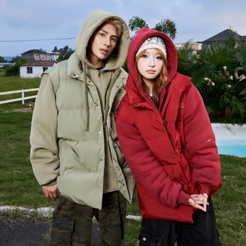 MEXICAN Puffer Jackets Unisex-14