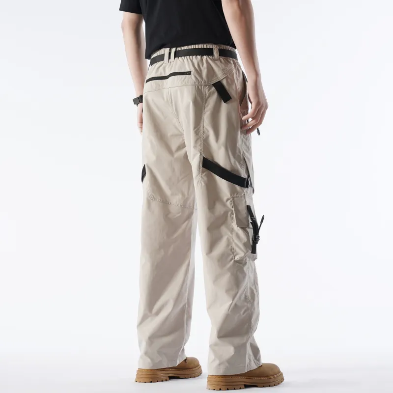 MEXICAN Cargo Pants Unisex Khaki-4