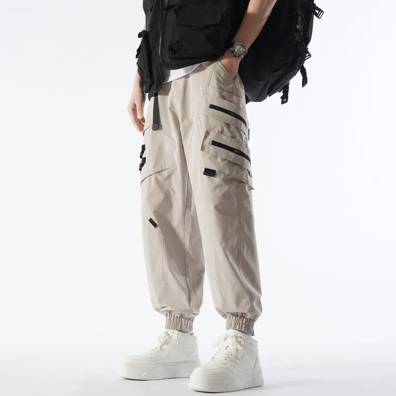 MEXICAN Cargo Pants Unisex Khaki-3