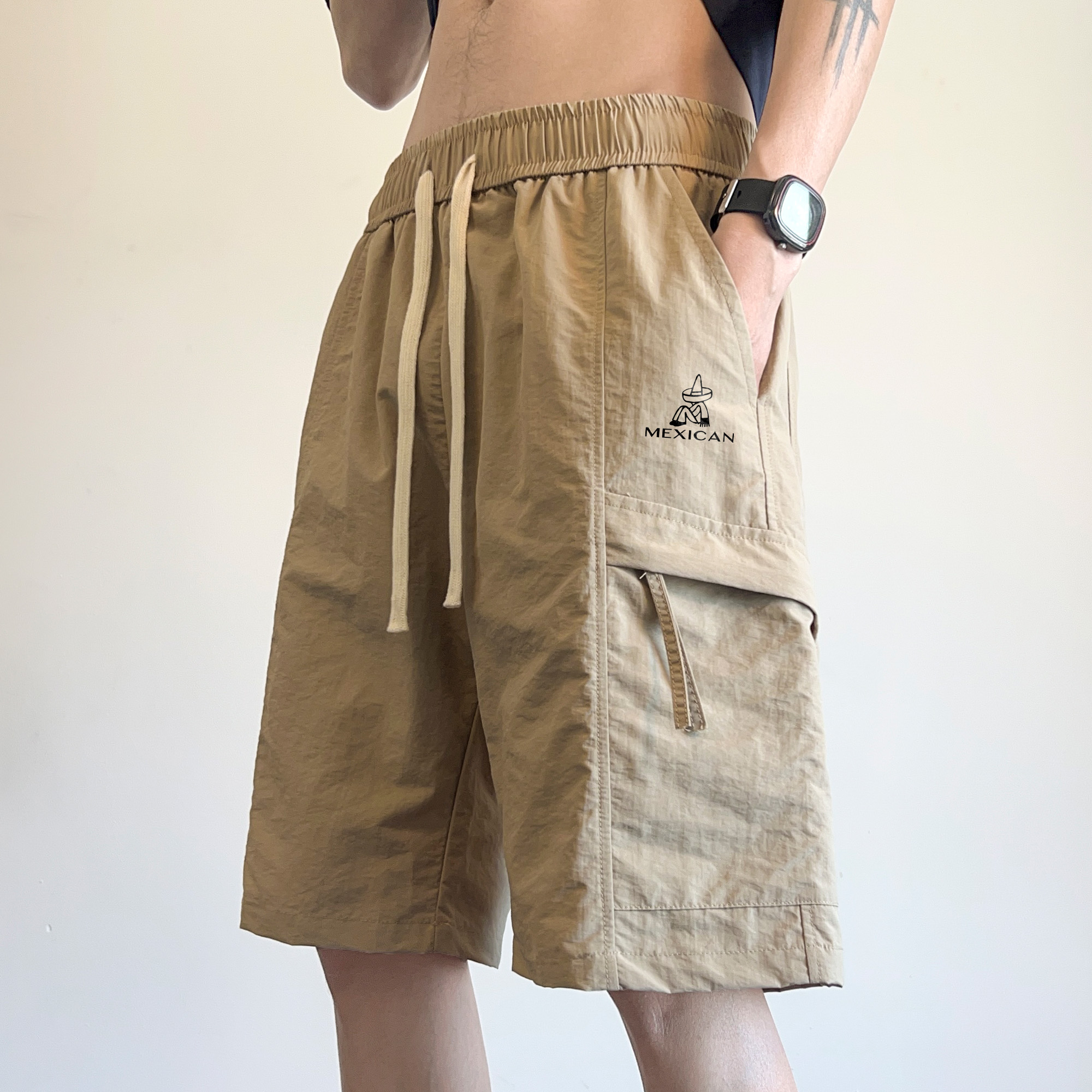 MEXICAN Cargo Shorts Unisex - POIZON