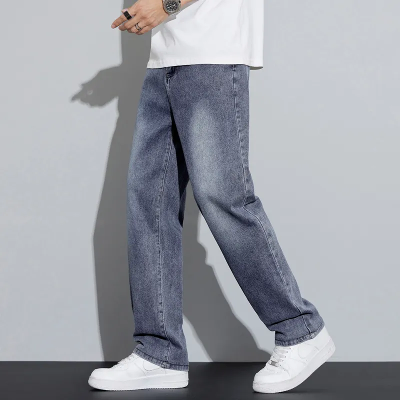 FALIAMS Jeans Unisex Light Blue-5