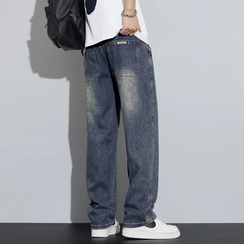 FALIAMS Jeans Unisex Dark Blue-5