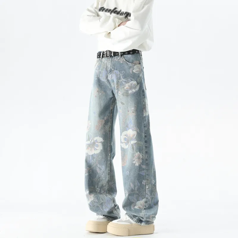 FALIAMS Jeans Unisex Light Blue-2