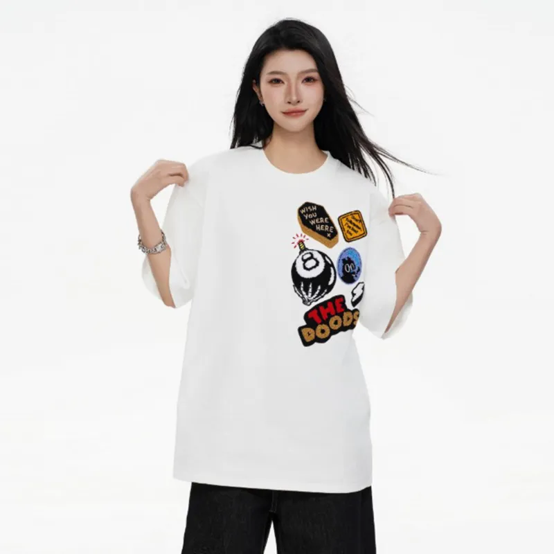 PAINT STAIN Classic Minimalist Style T Shirt Unisex-7