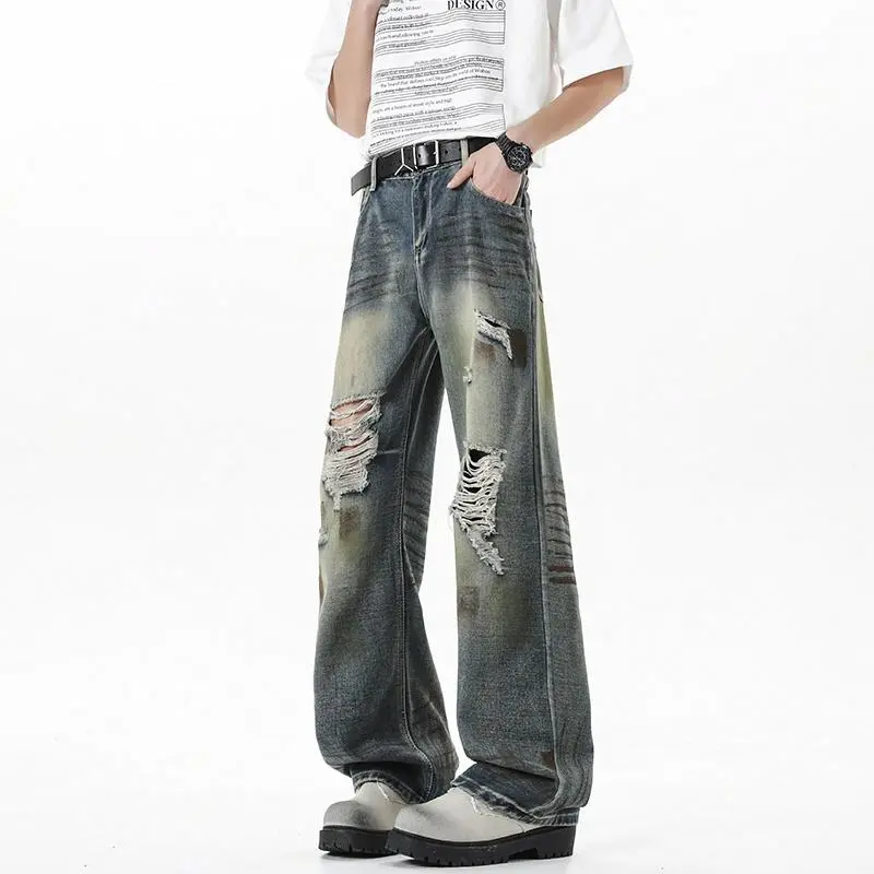 FALIAMS Jeans Unisex Washed Color-1