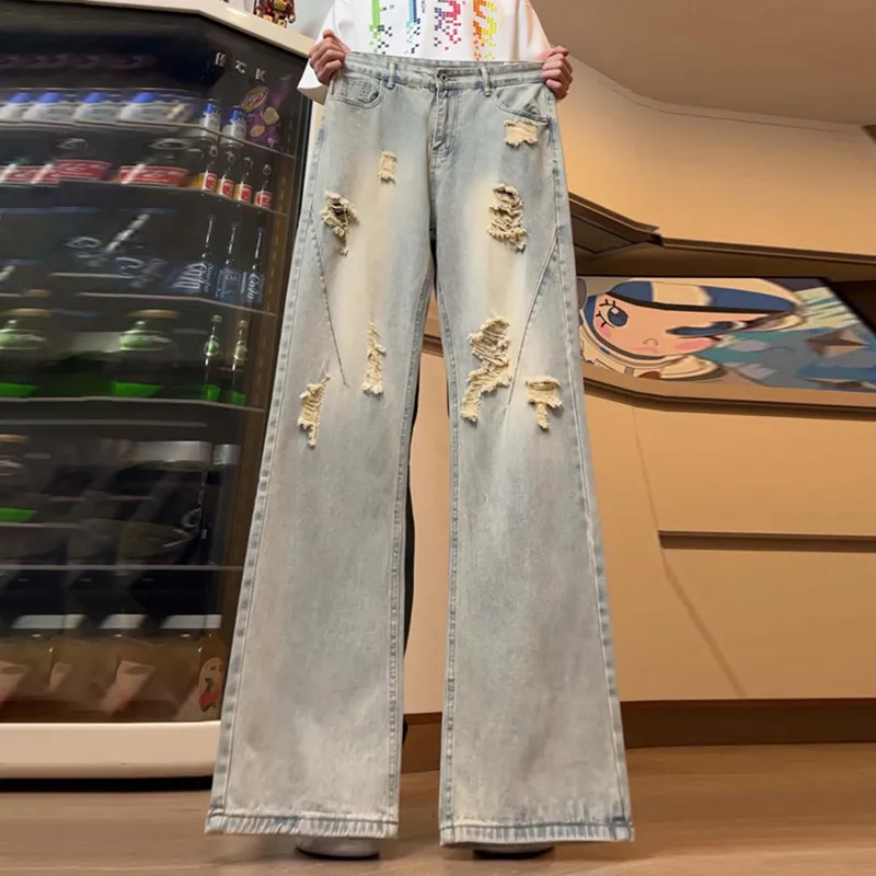 PAINT STAIN Jeans Unisex-4